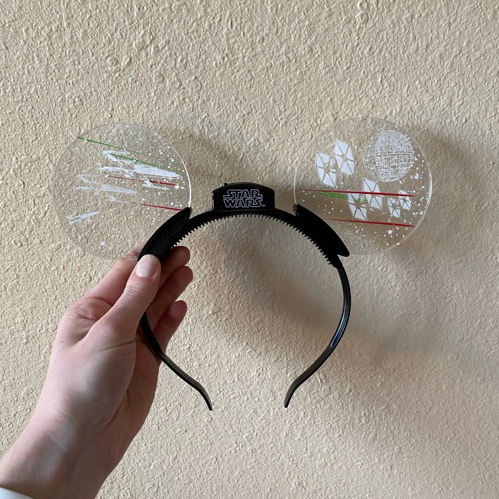 Disney Star Wars Mickey Mouse Ears Light Up